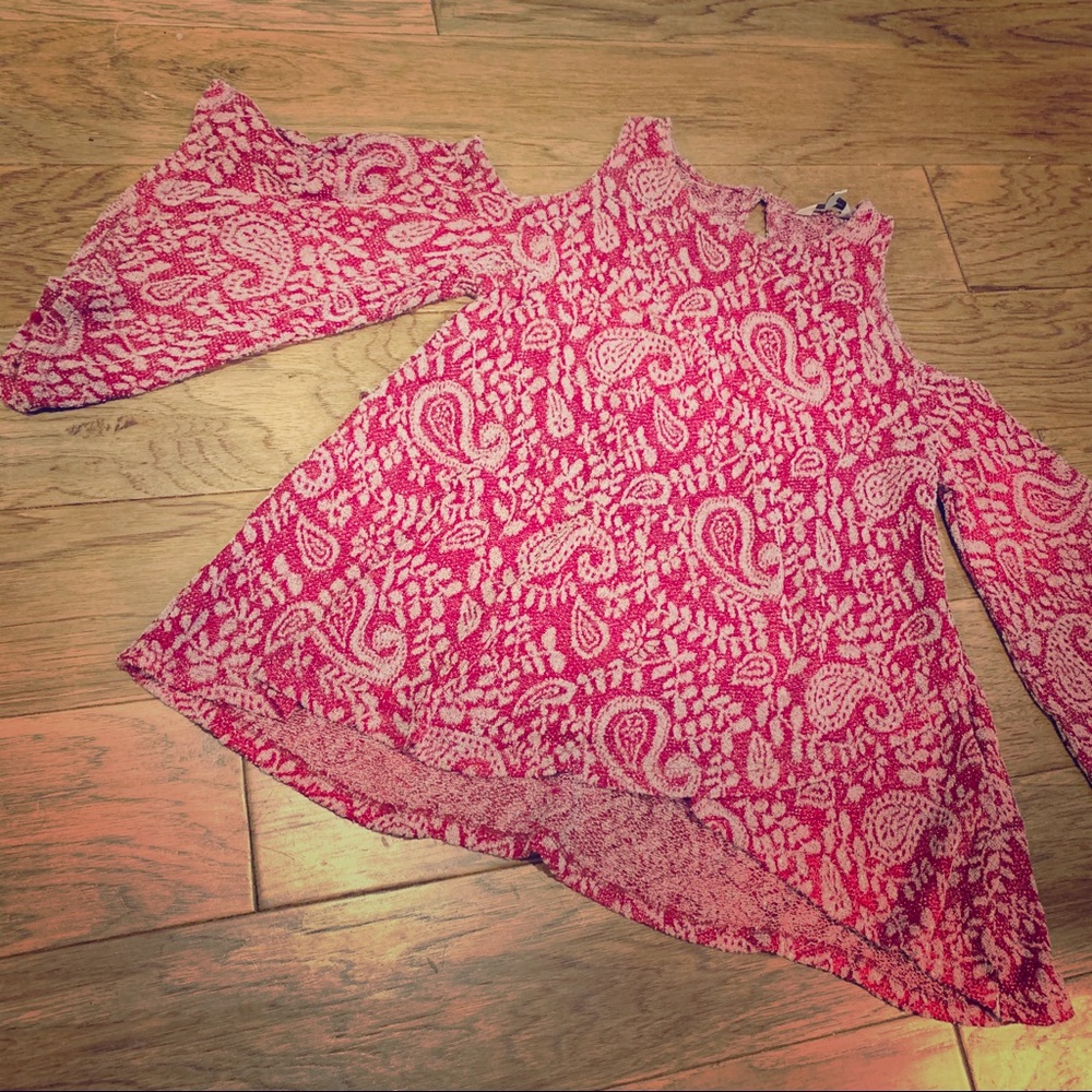 Lucky brand cold shoulder blouse